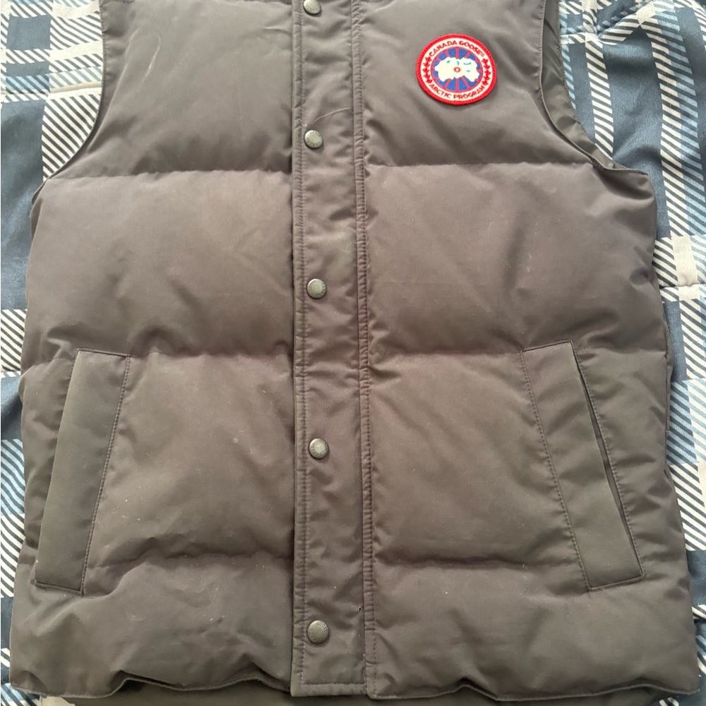 Canada Goose Black Quilted Down Vest